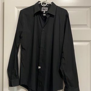 Men’s black dress shirt